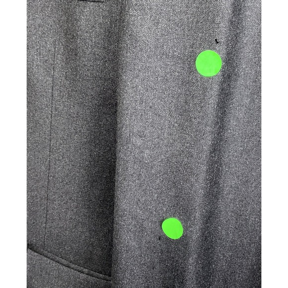 Jos A Bank Suit Men 42R 36W 30L Charcoal Gray‎ Wool Cashmere Two Button Classic - Picture 5 of 16